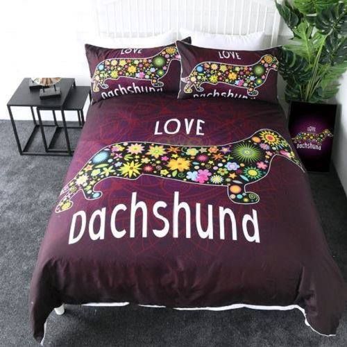 Puppy Dachshund Bedding Set