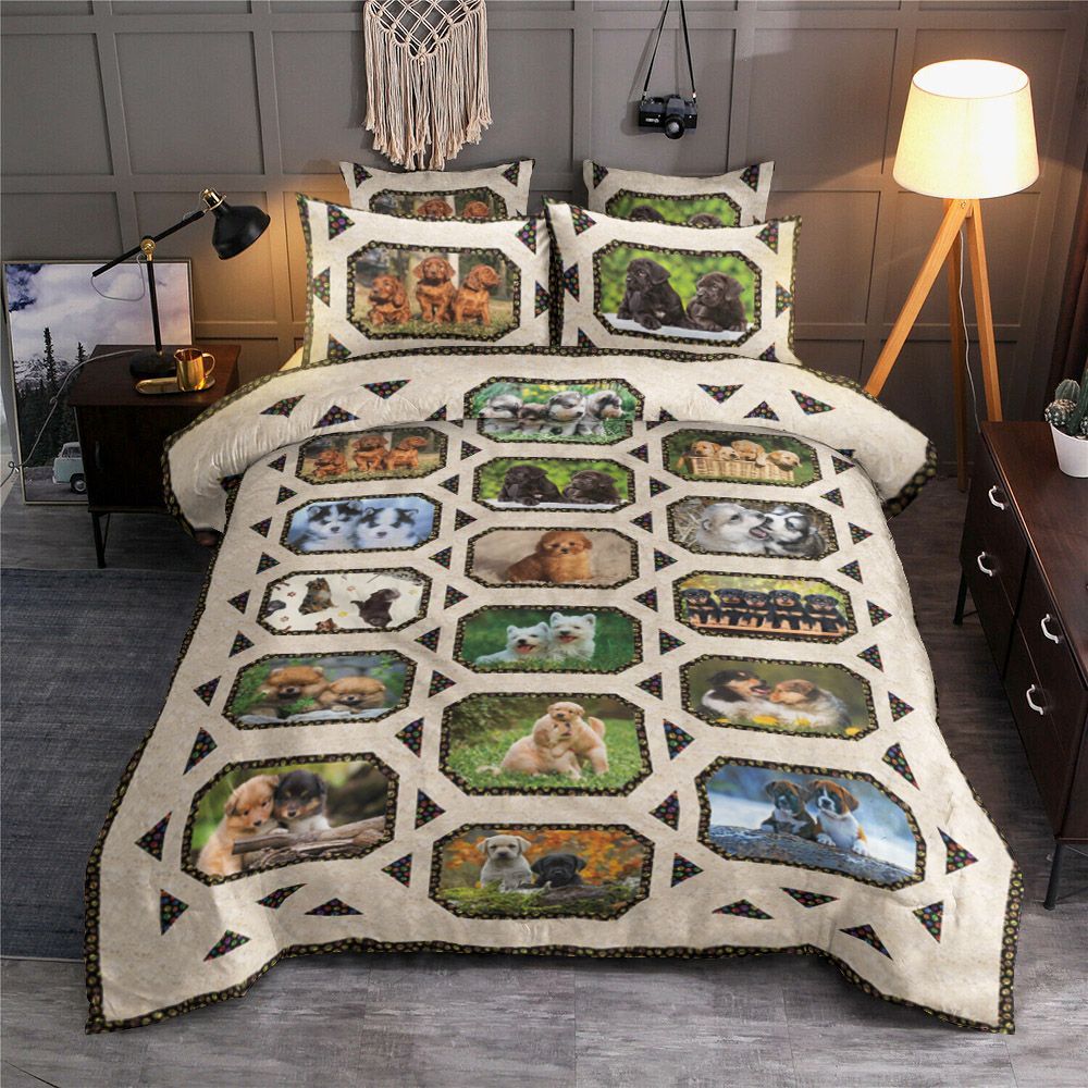 Puppy Dog Bedding Set