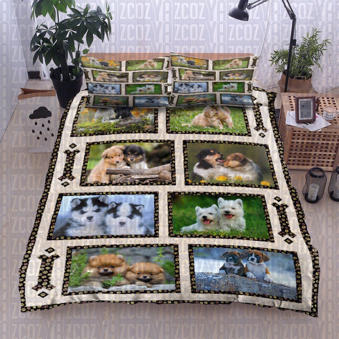 Puppy Dogs Bedding Set