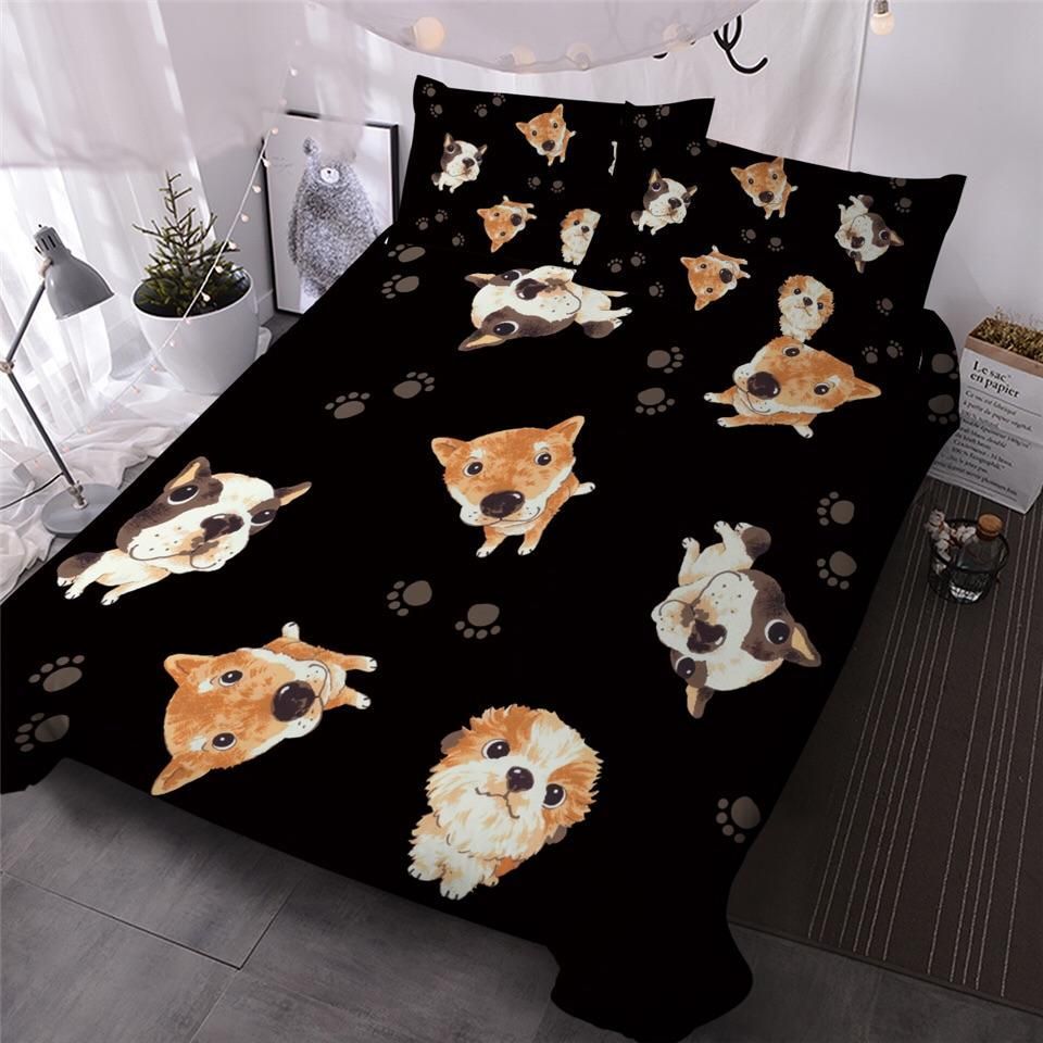Puppy Eyes Bedding Set