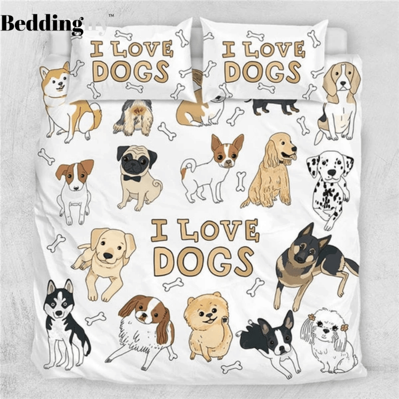 Puppy I Love Dogs Bedding Set