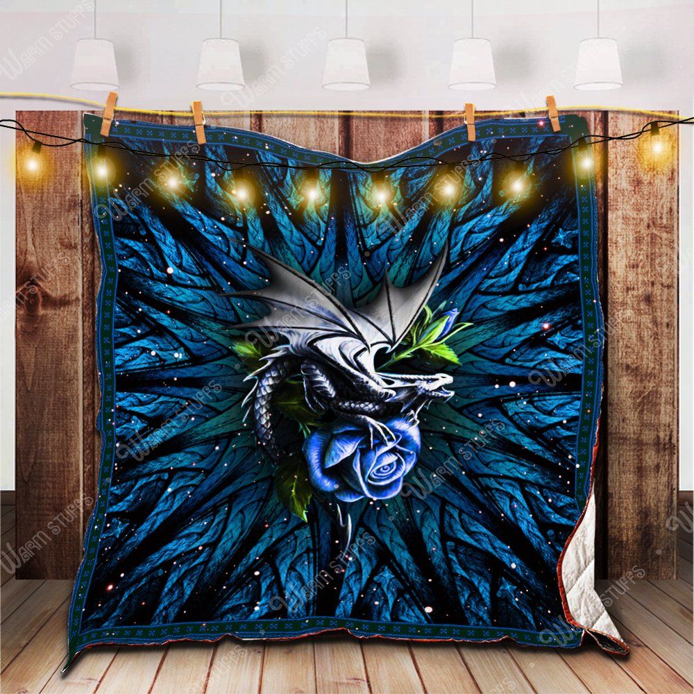 Purple Dragon Quilt Blanket Kp3 Dhc1312571Dd