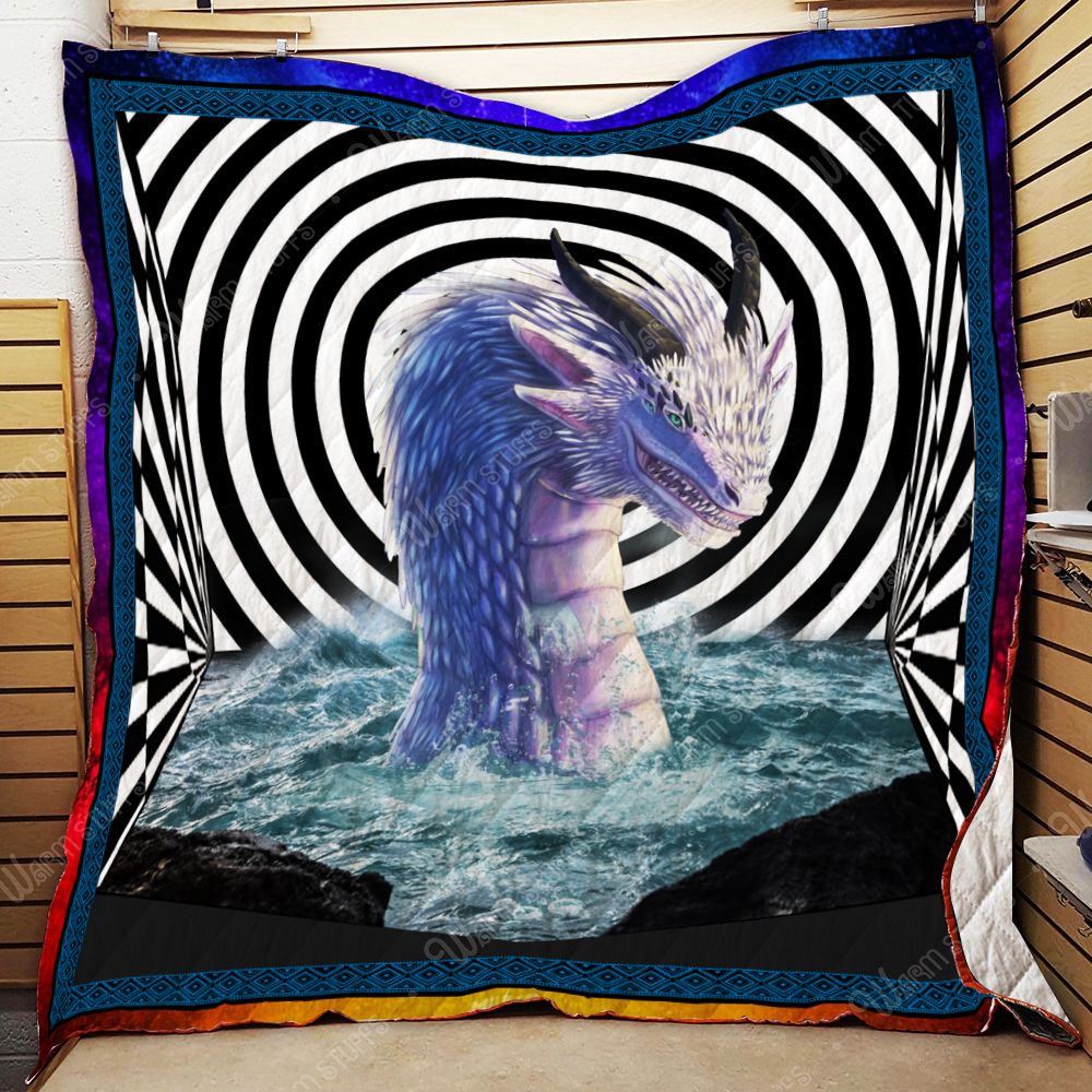 Purple Dragon Quilt Blanket Lb44 Dhc1312113Dd