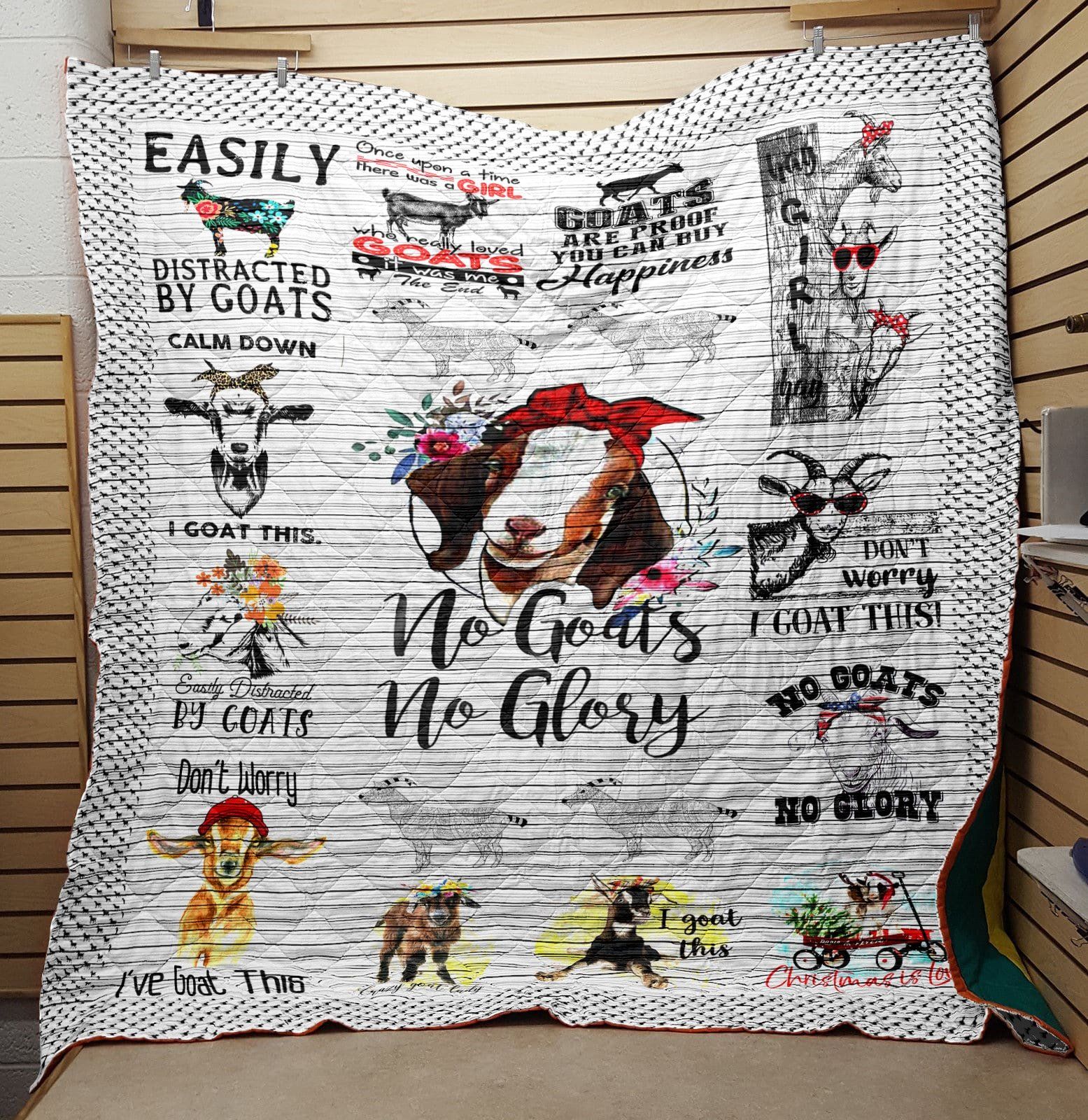 Qp0712 Goat Don T Worry Ive Goat This Quilt Dhc16124221Dd