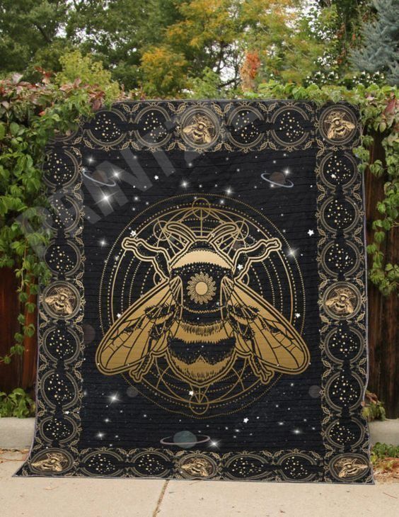 Queen Bee GS-CL-DT0207 Quilt Blanket