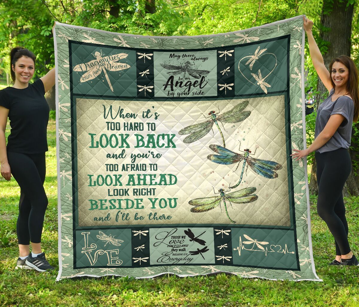 Quilt Blanket Family Dragonfly Beside You Dhc09121282Dd