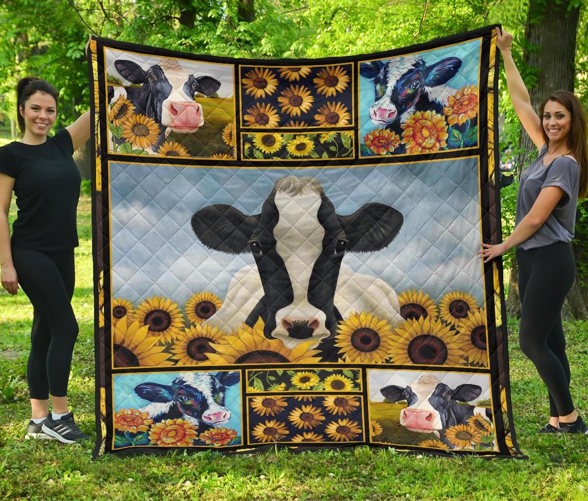 Quilt Blanket For Cow Lovers 02 DHC02012049TD