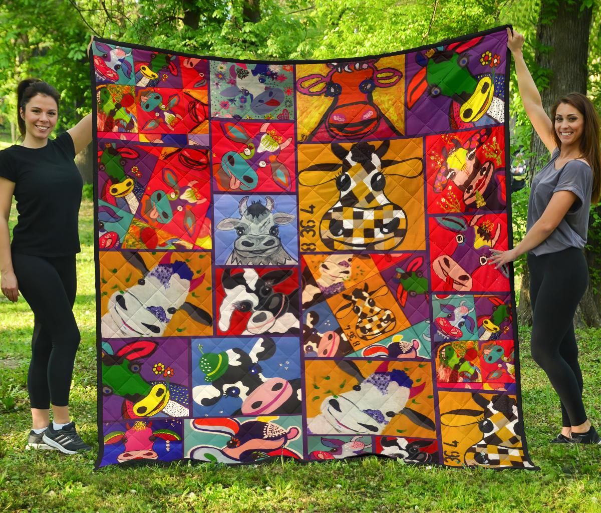 Quilt Blanket For Cow Lovers 05 DHC02012062TD