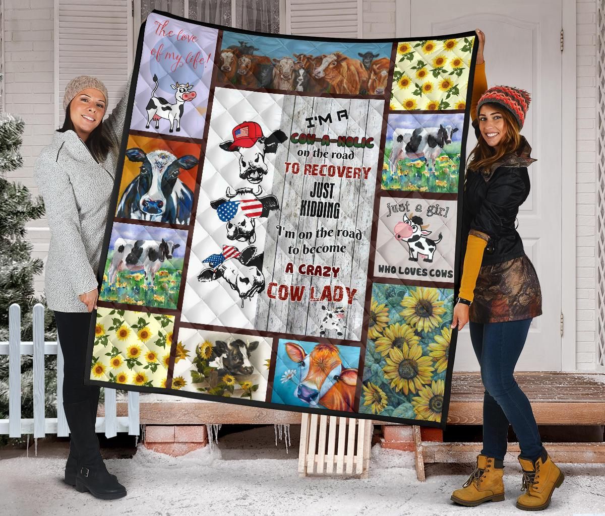 Quilt Blanket For Cow Lovers 11 DHC02012058TD