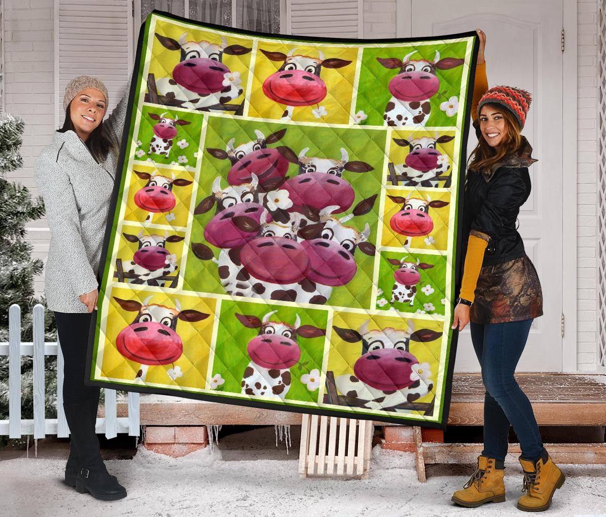 Quilt Blanket For Cow Lovers 12 DHC02012057TD