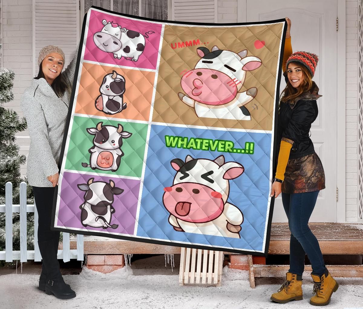 Quilt Blanket For Cow Lovers 14 DHC02012054TD