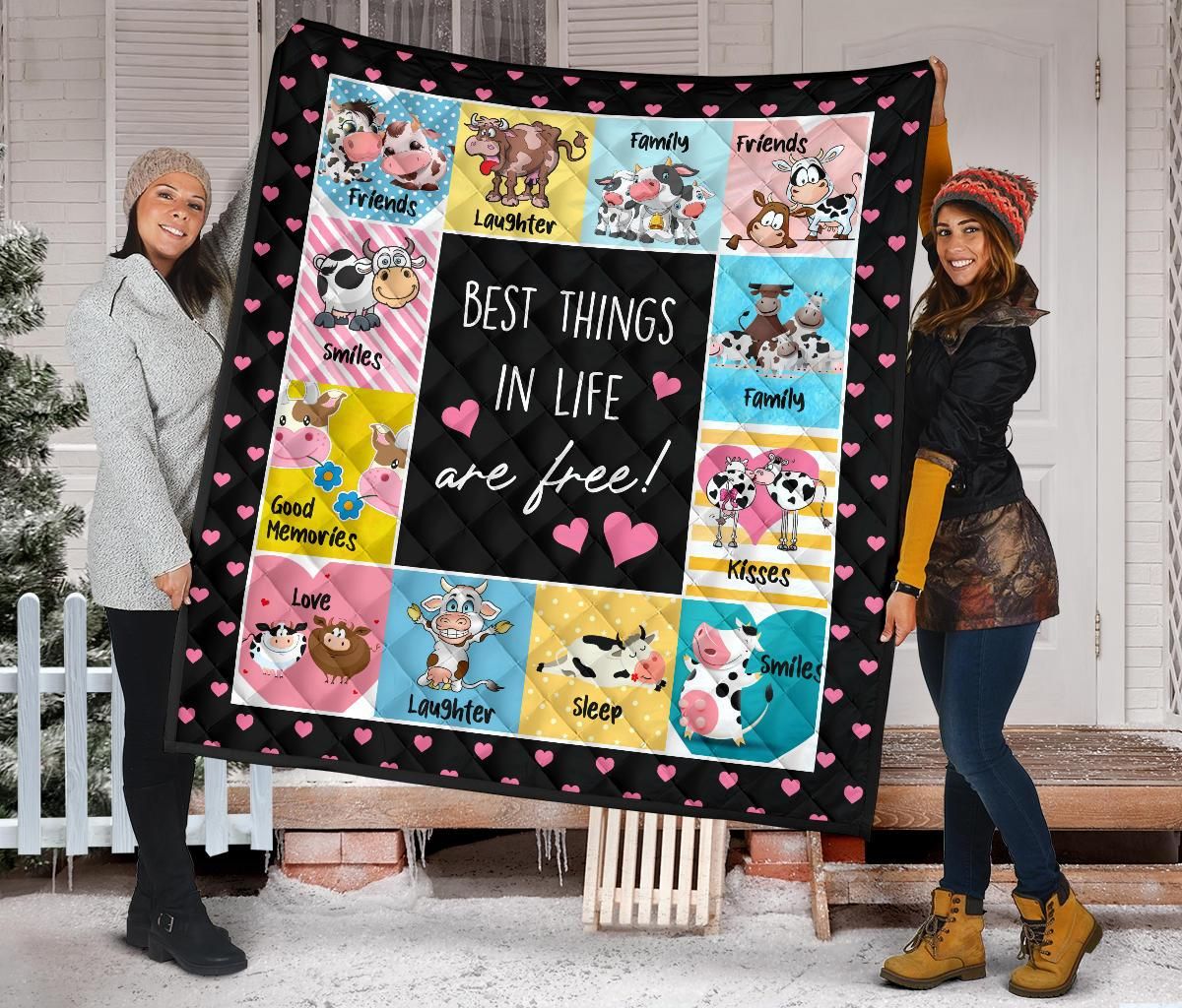 Quilt Blanket For Cow Lovers 20 DHC02012026TD