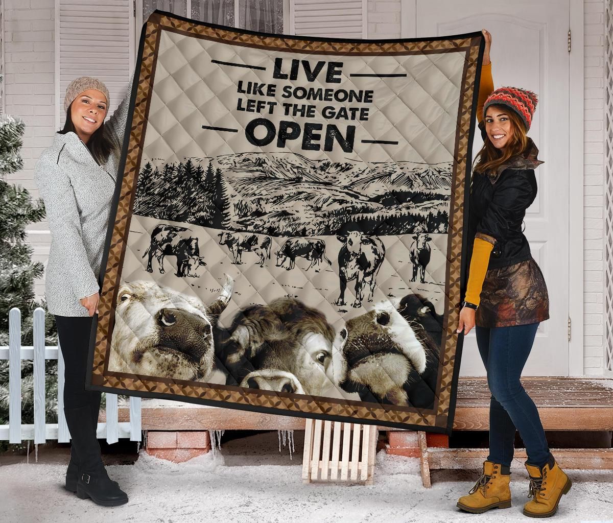 Quilt Blanket For Cow Lovers 24 DHC02012023TD