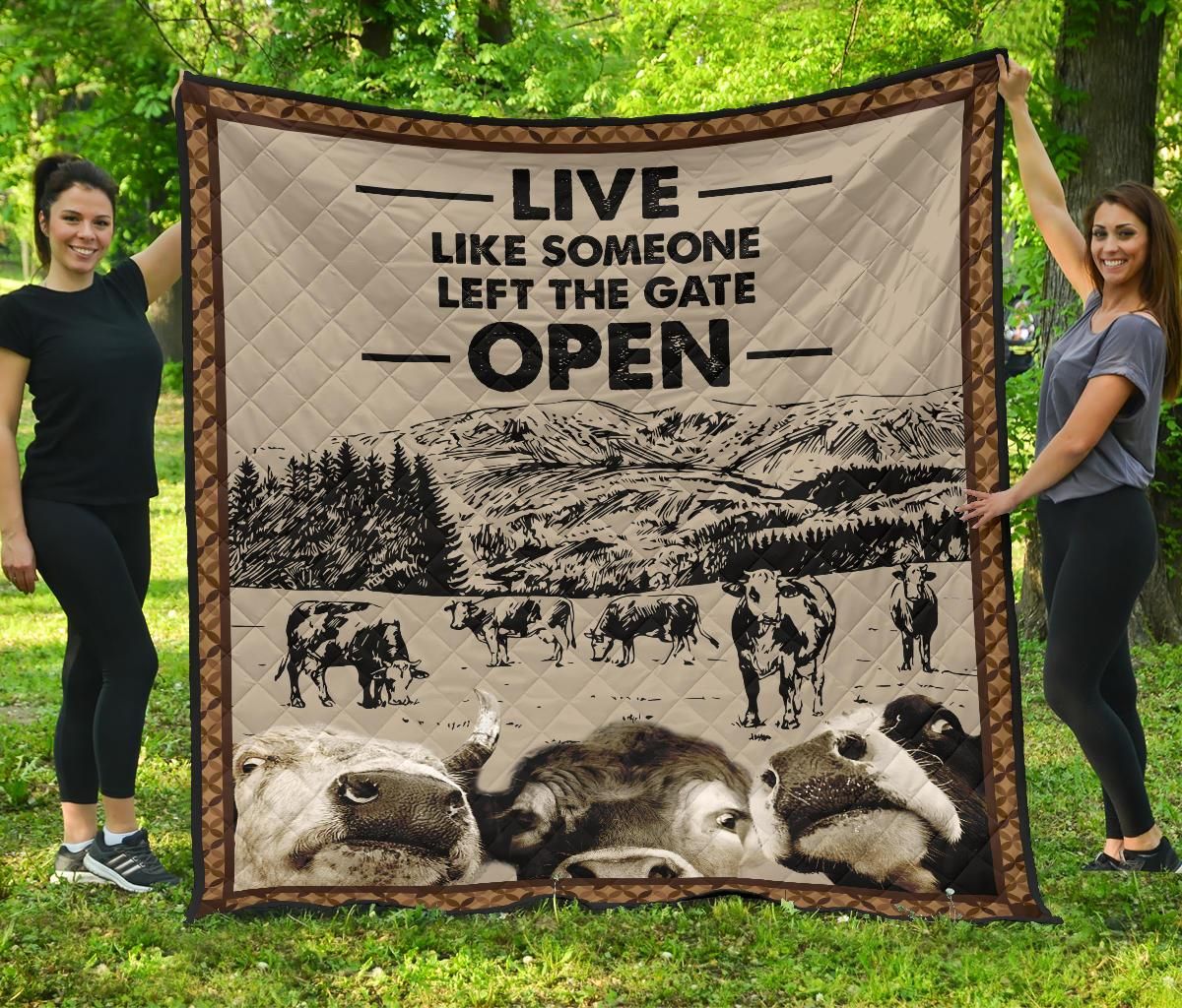 Quilt Blanket For Cow Lovers 24 Dhc1112200Dd