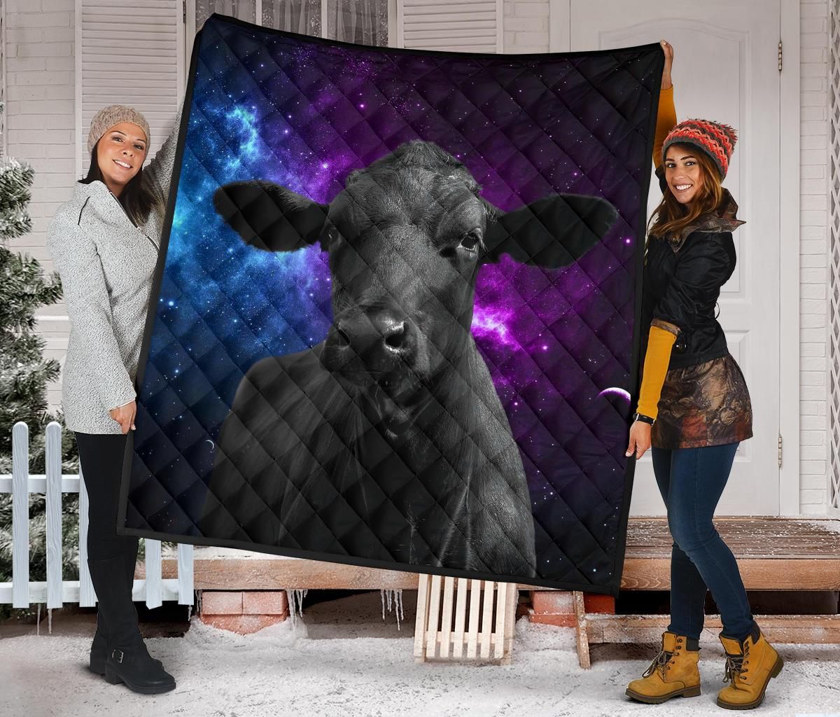 Quilt Blanket Print Cow Cute Style Vintage Sk03 DHC02012036TD