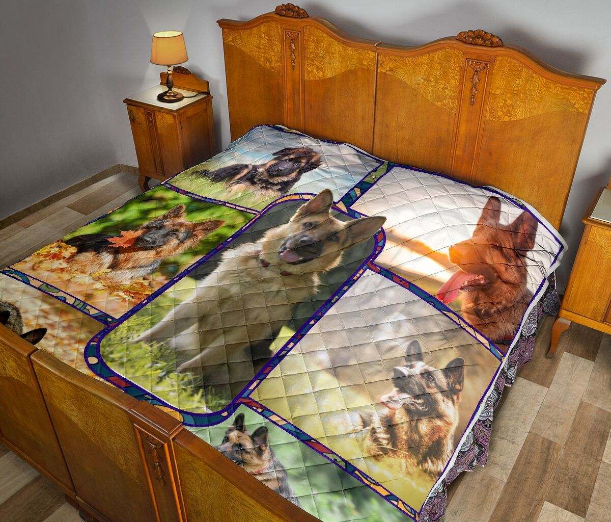 QUILT GERMAN SHEPHERD LOVER DHC281110798DD