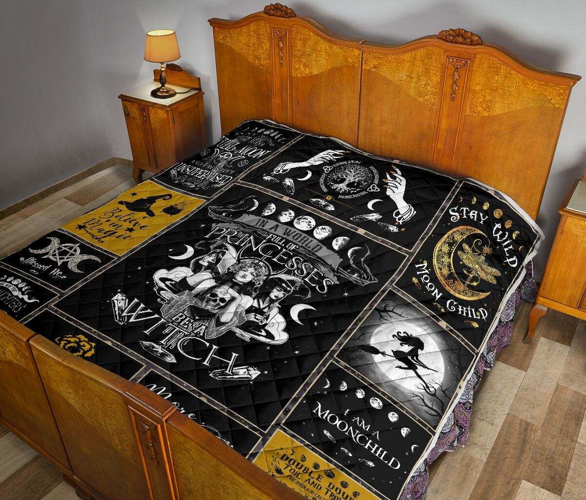 QUILT IN A WORLD FULL OF PRINCESSES BE A WITCH DHC281110856DD