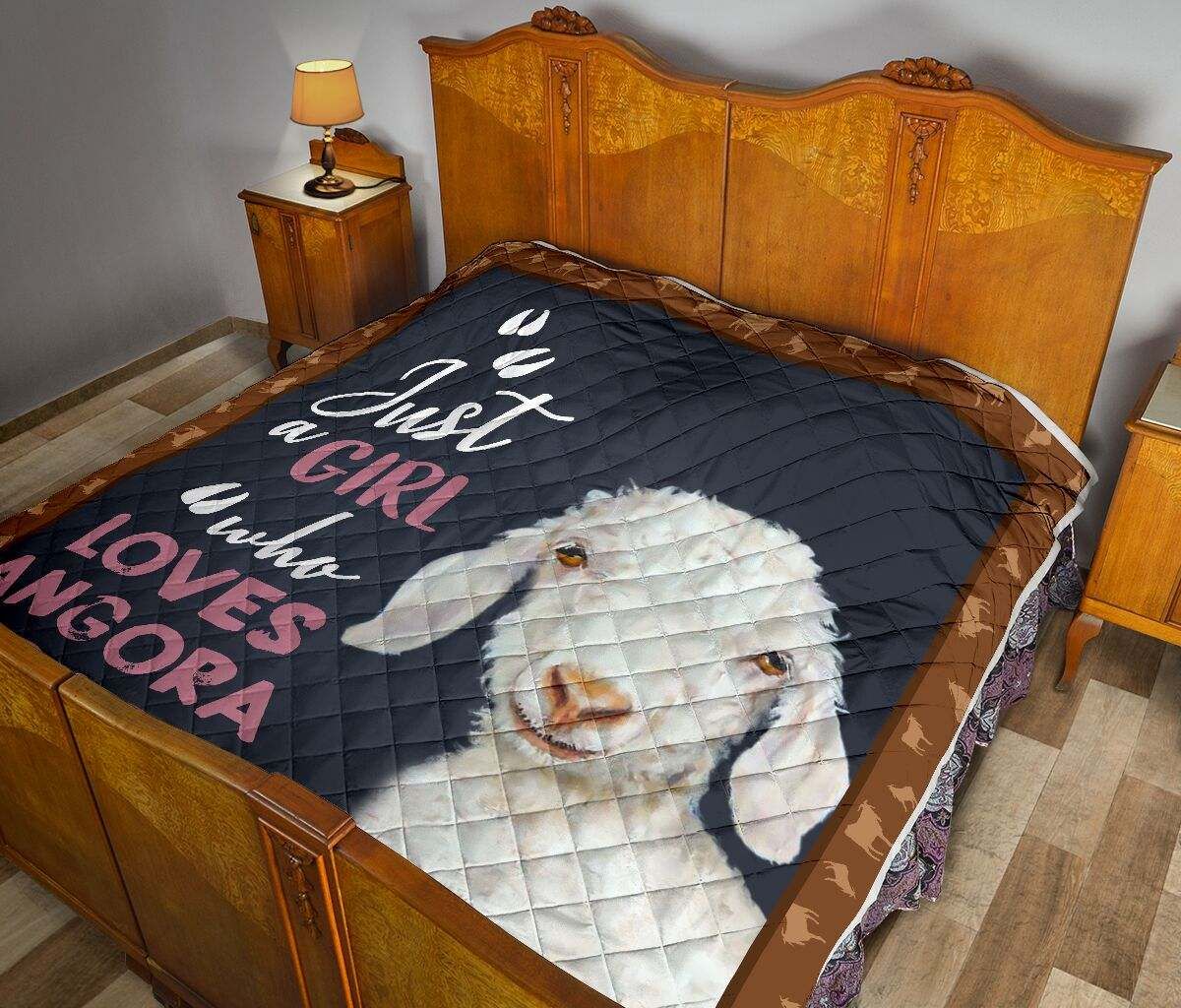 Quilt – Just Loves Angora Goat DHC281111301DD