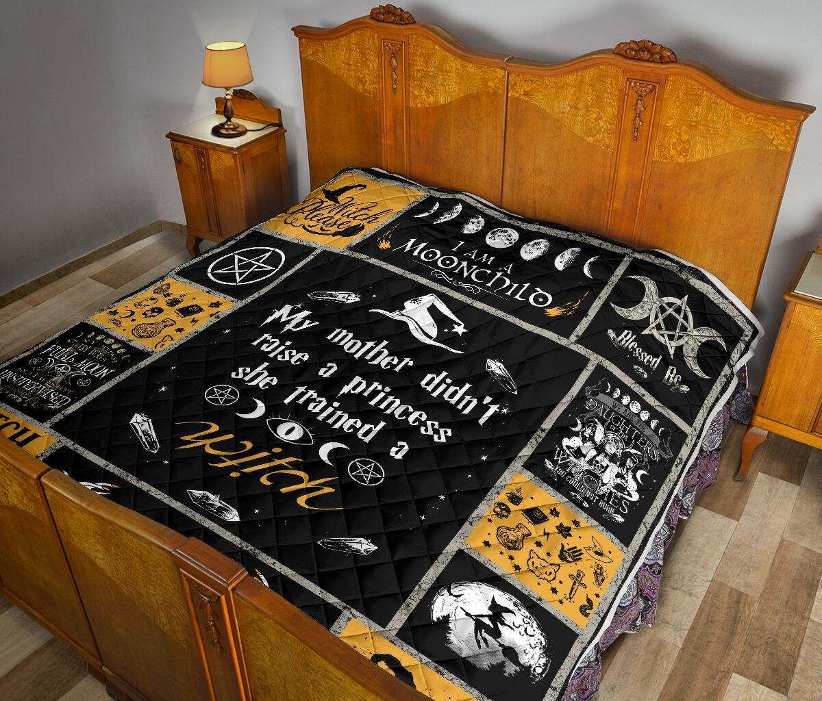 QUILT MY MOTHER DIDN’T RAISE A PRINCESS DHC281110843DD