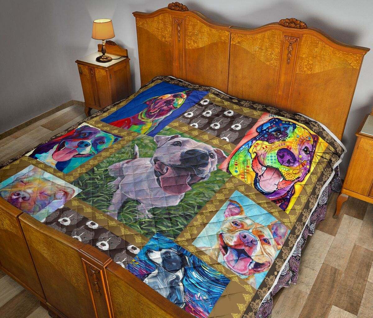 QUILT PITBULL LOVER DHC281110799DD