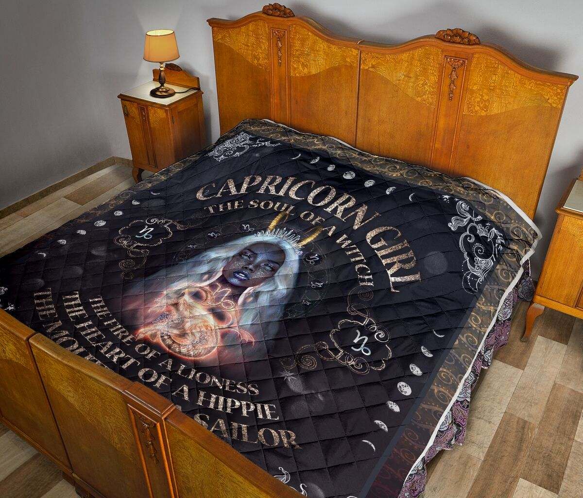 QUILT THE SOUL OF A WITCH CAPRICORN GIRL DHC281110906DD