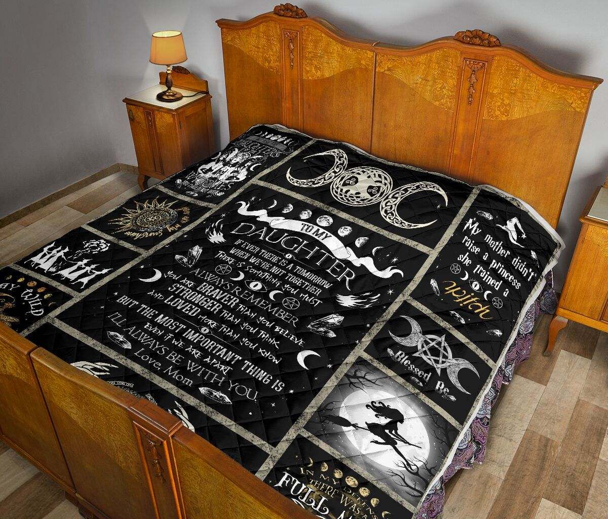 QUILT TO MY DAUGHTER I’LL ALWAYS BE WITH YOU MOM DHC281110857DD