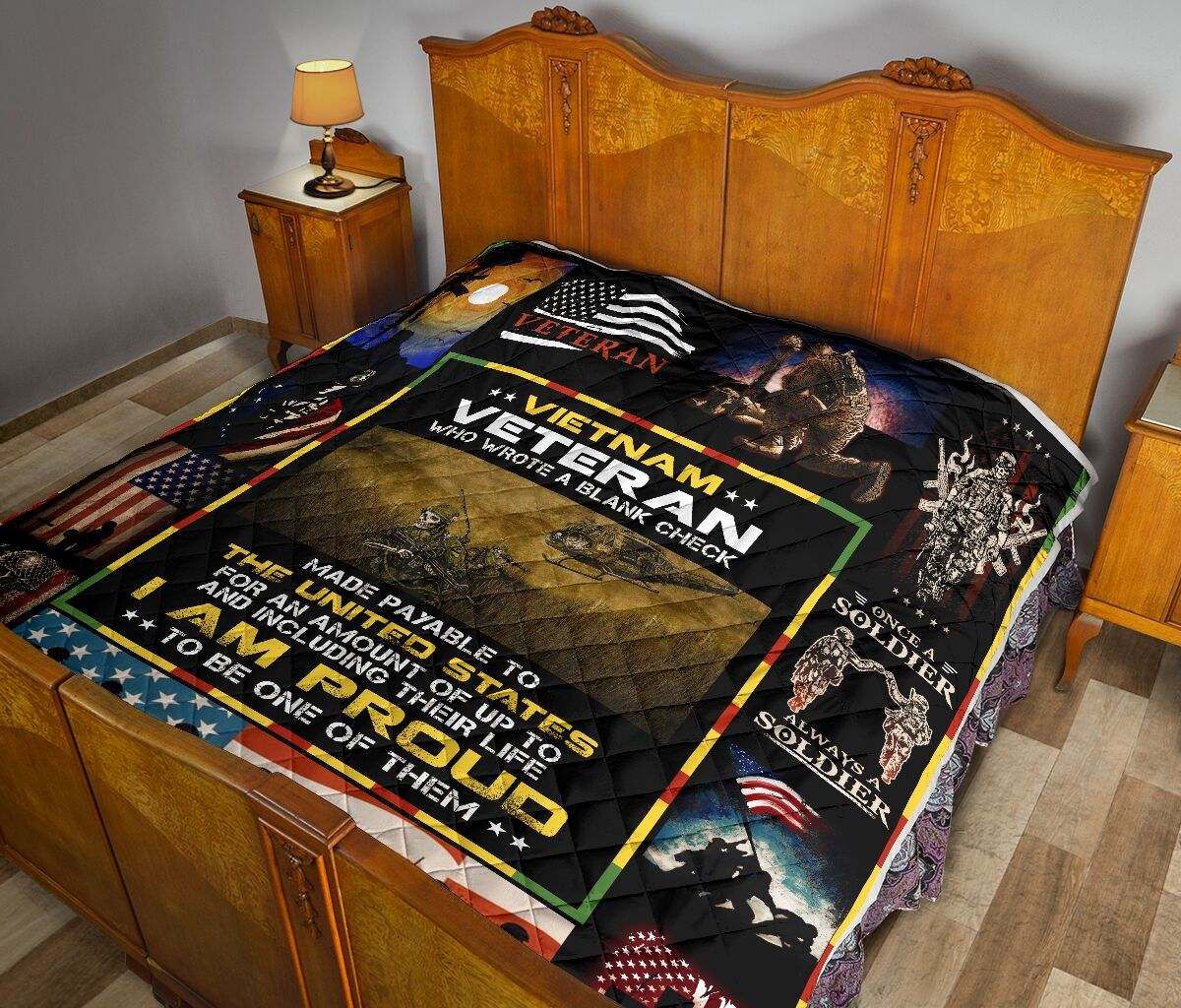 QUILT VIETNAM VETERAN DHC281110879DD