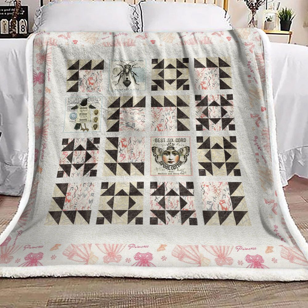 Quilting Sherpa Fleece Blanket