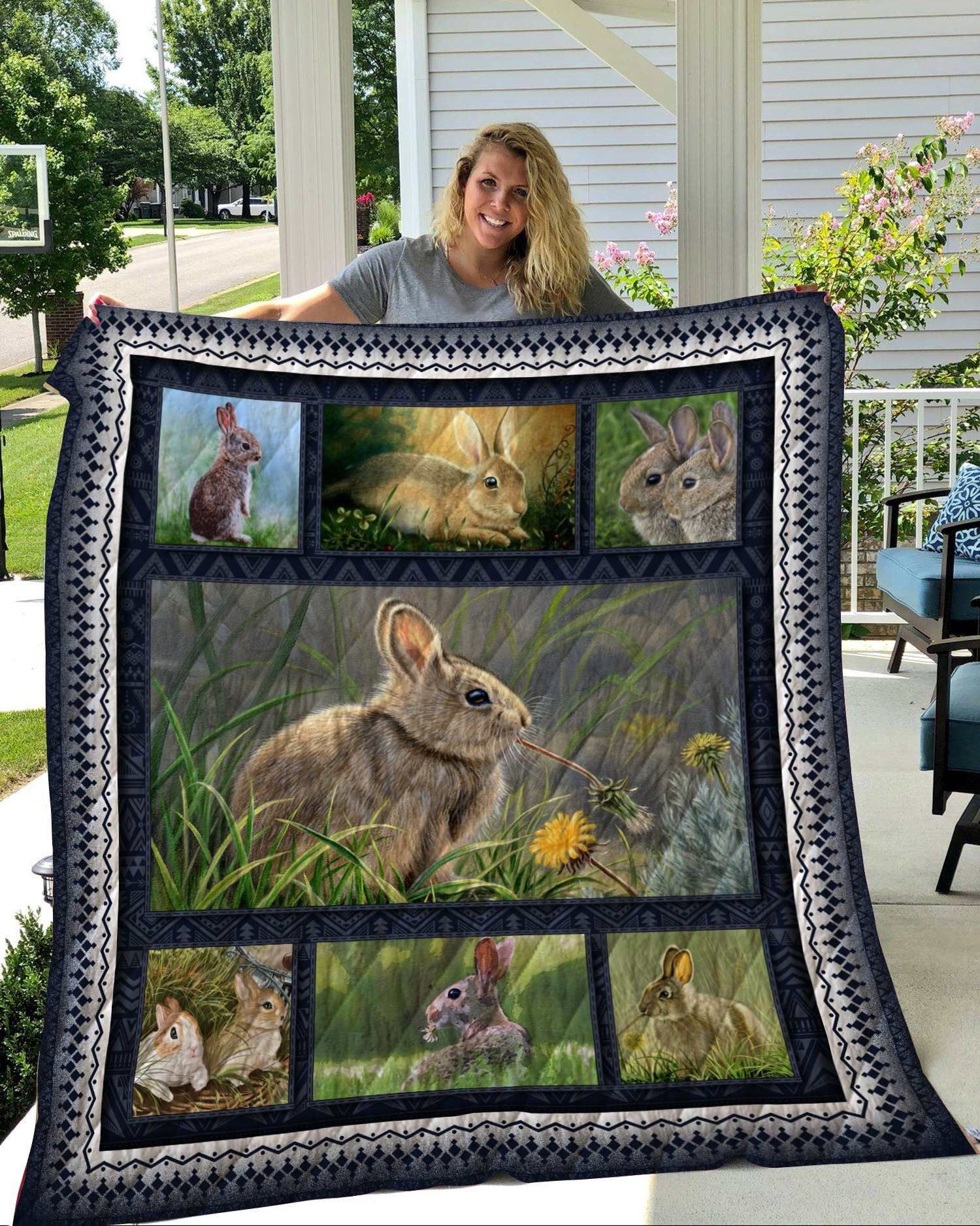 Rabbit Quilt Blanket DHC291188VT