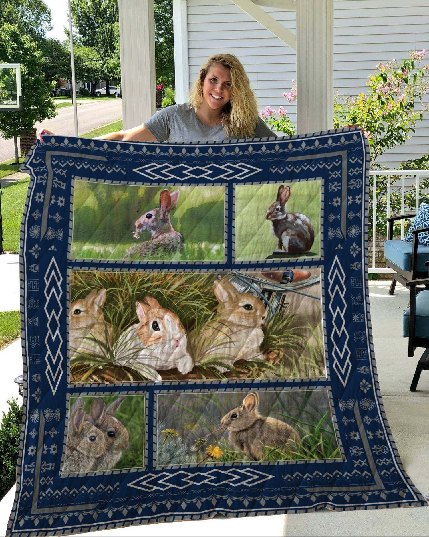 Rabbit Quilt Blanket DHC291189VT