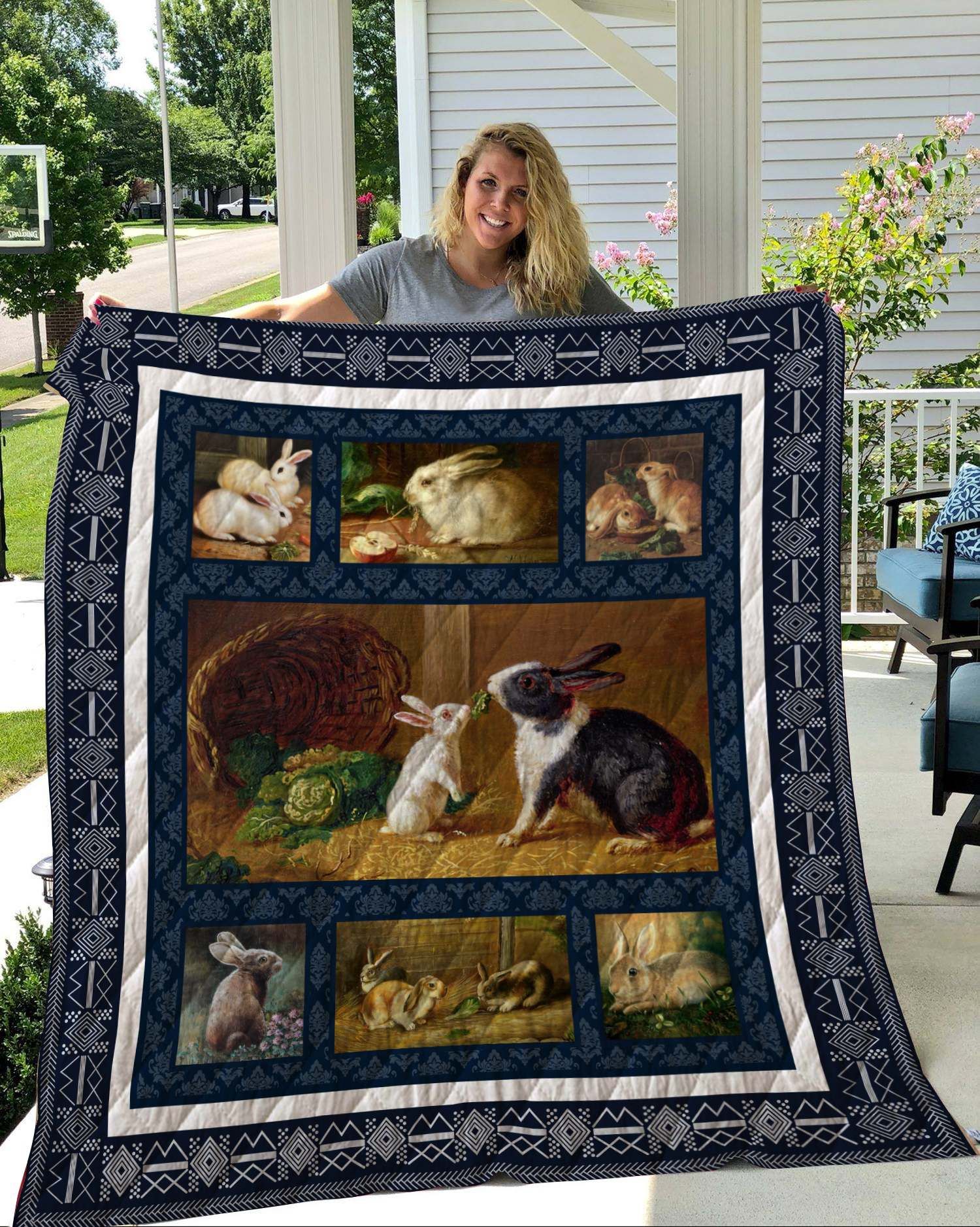 Rabbit Quilt Blanket DHC291190VT