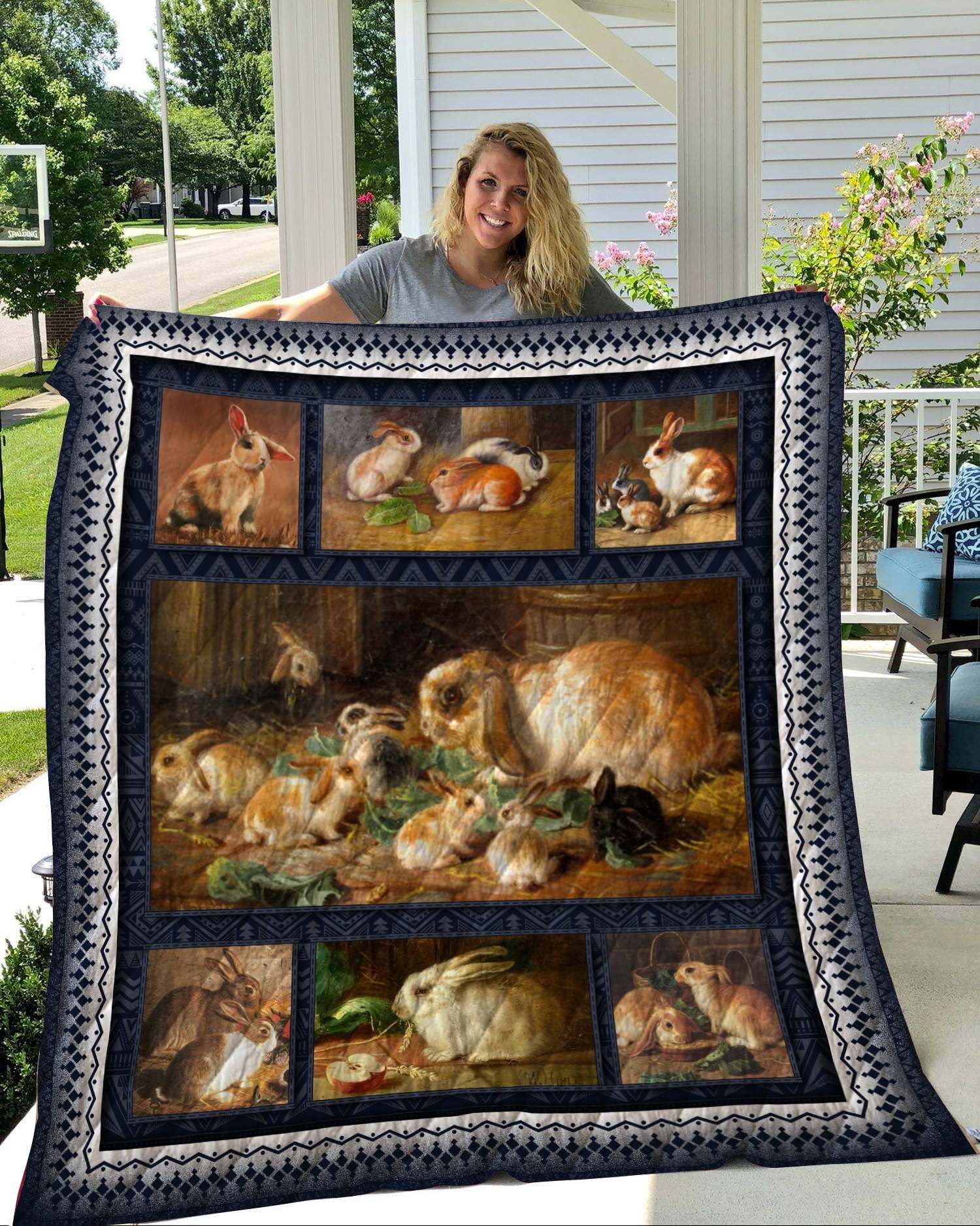 Rabbit Quilt Blanket DHC291191VT