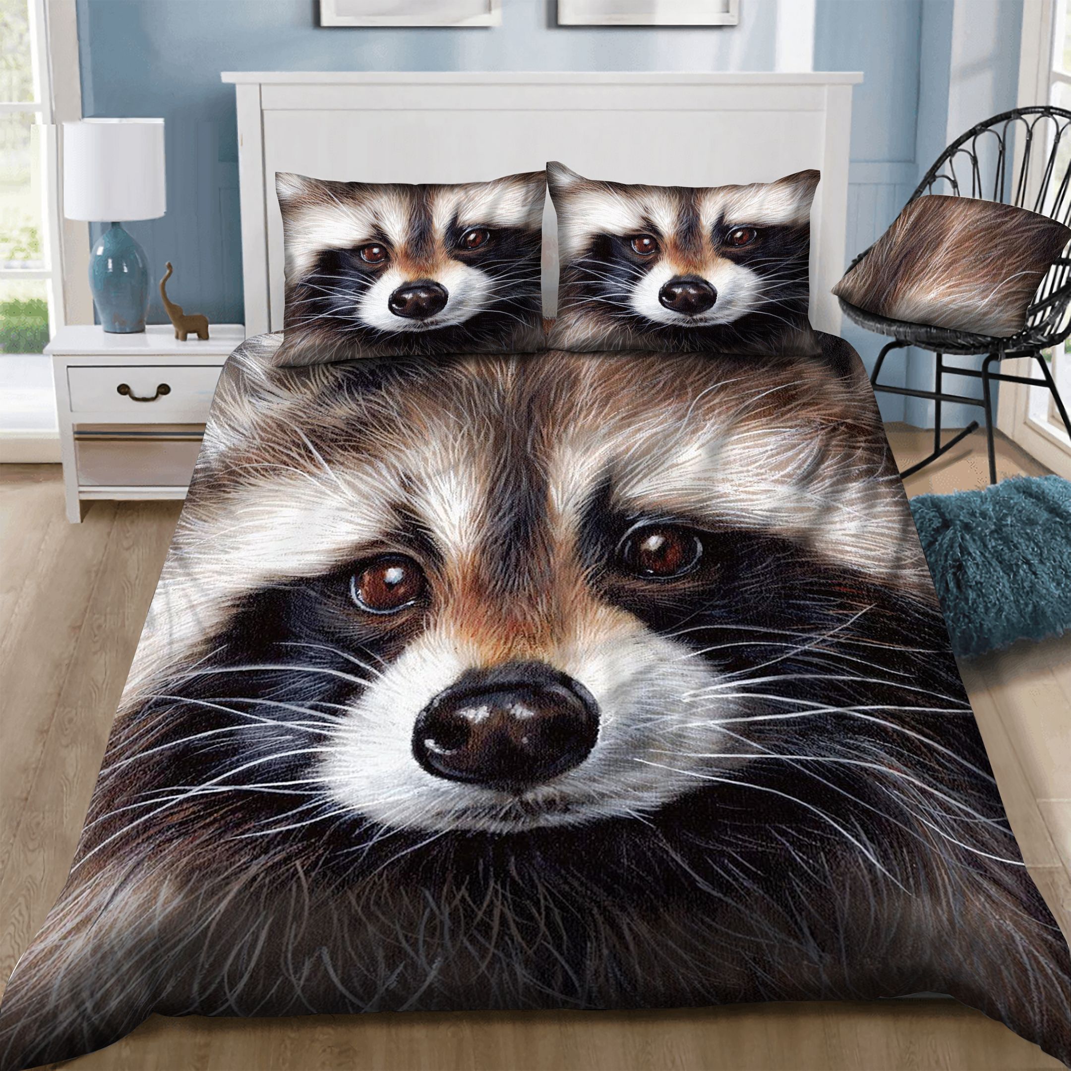 Raccoon Bedding Set