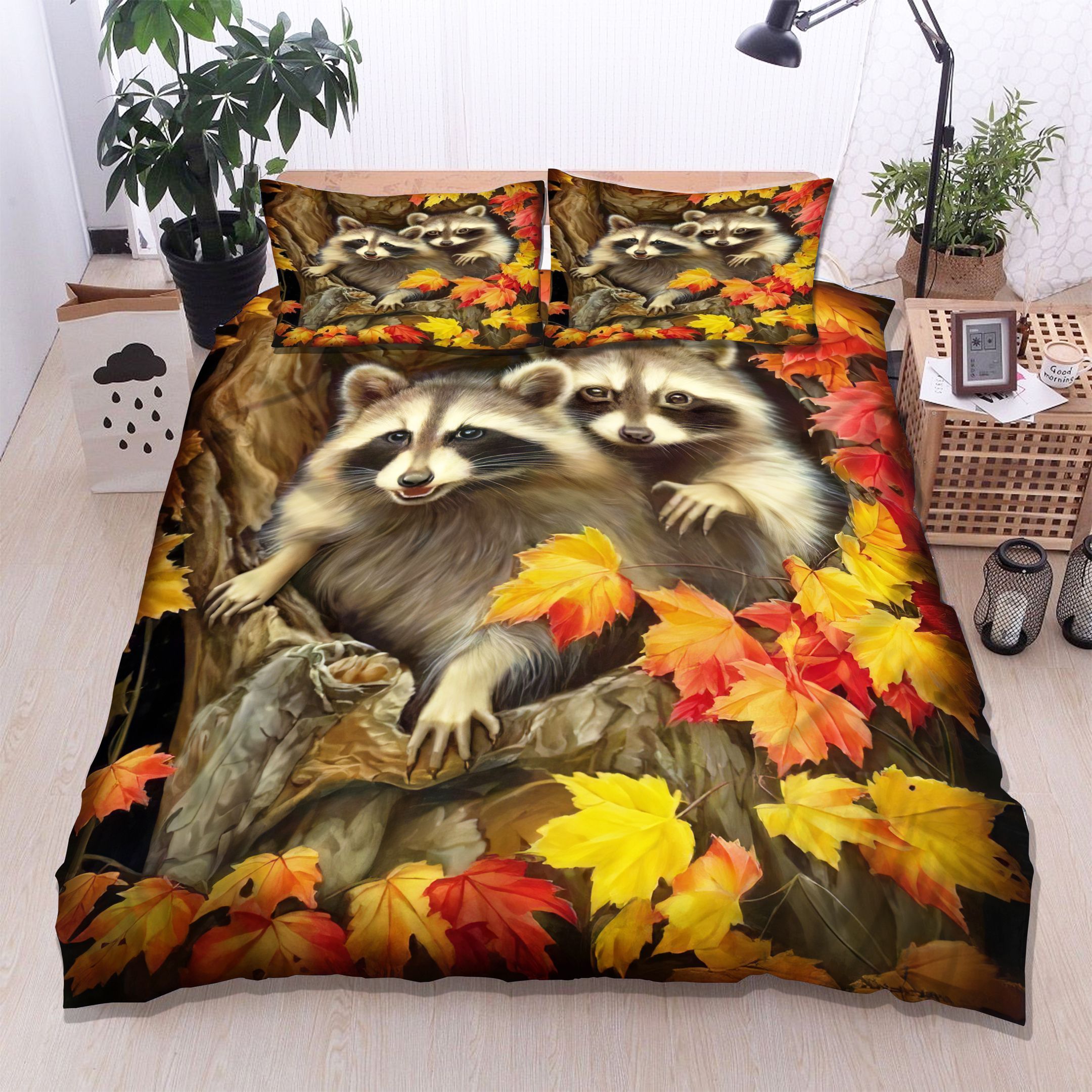 Raccoon Bedding Set