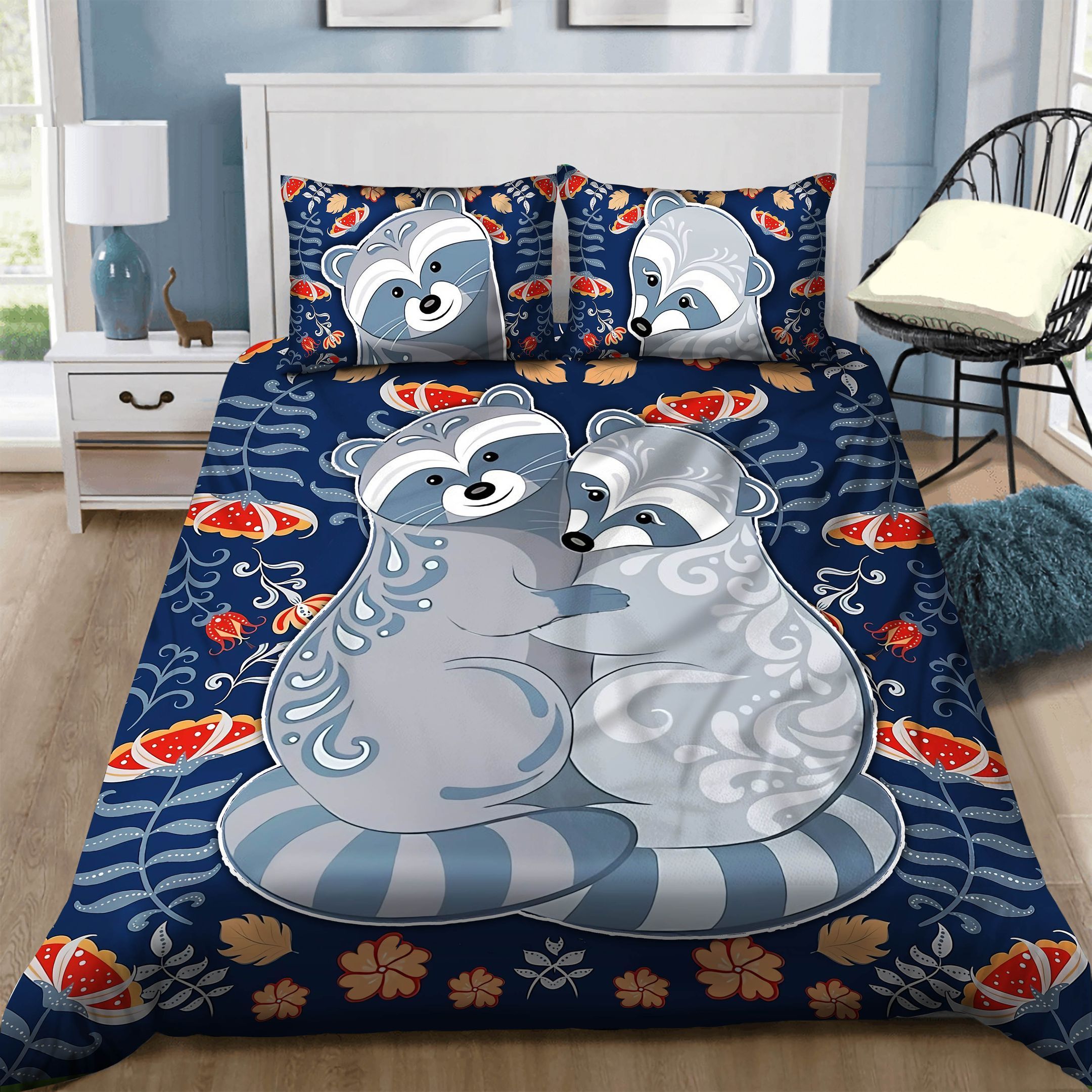 Raccoon Bedding Set