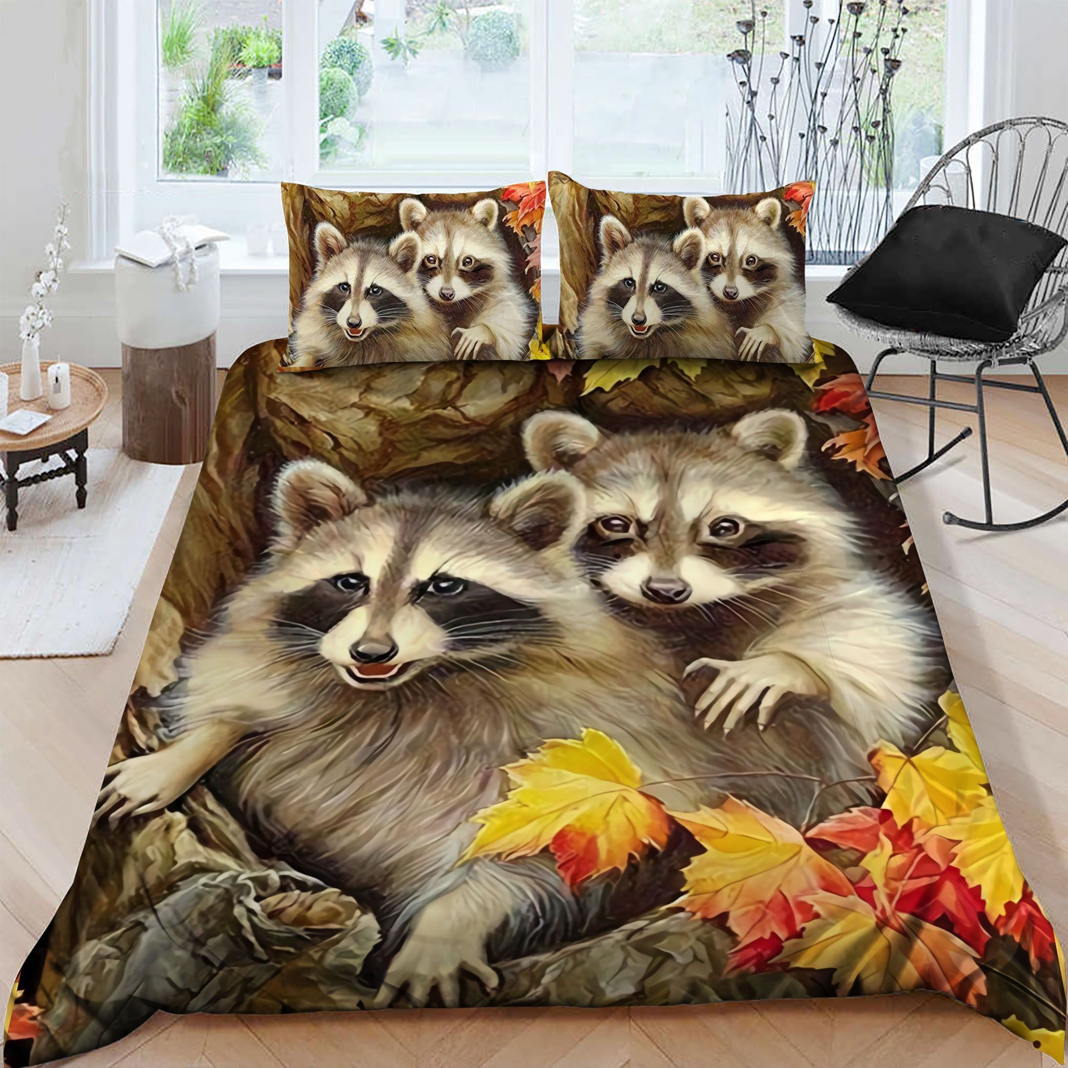 Raccoon Bedding Set