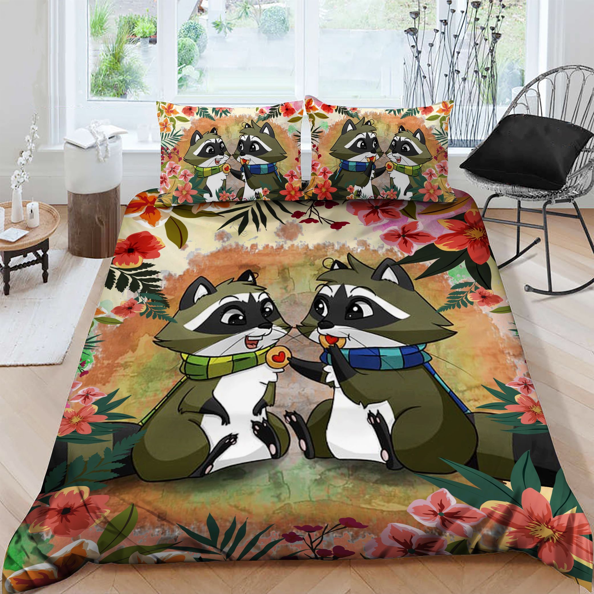 Raccoon Bedding Set