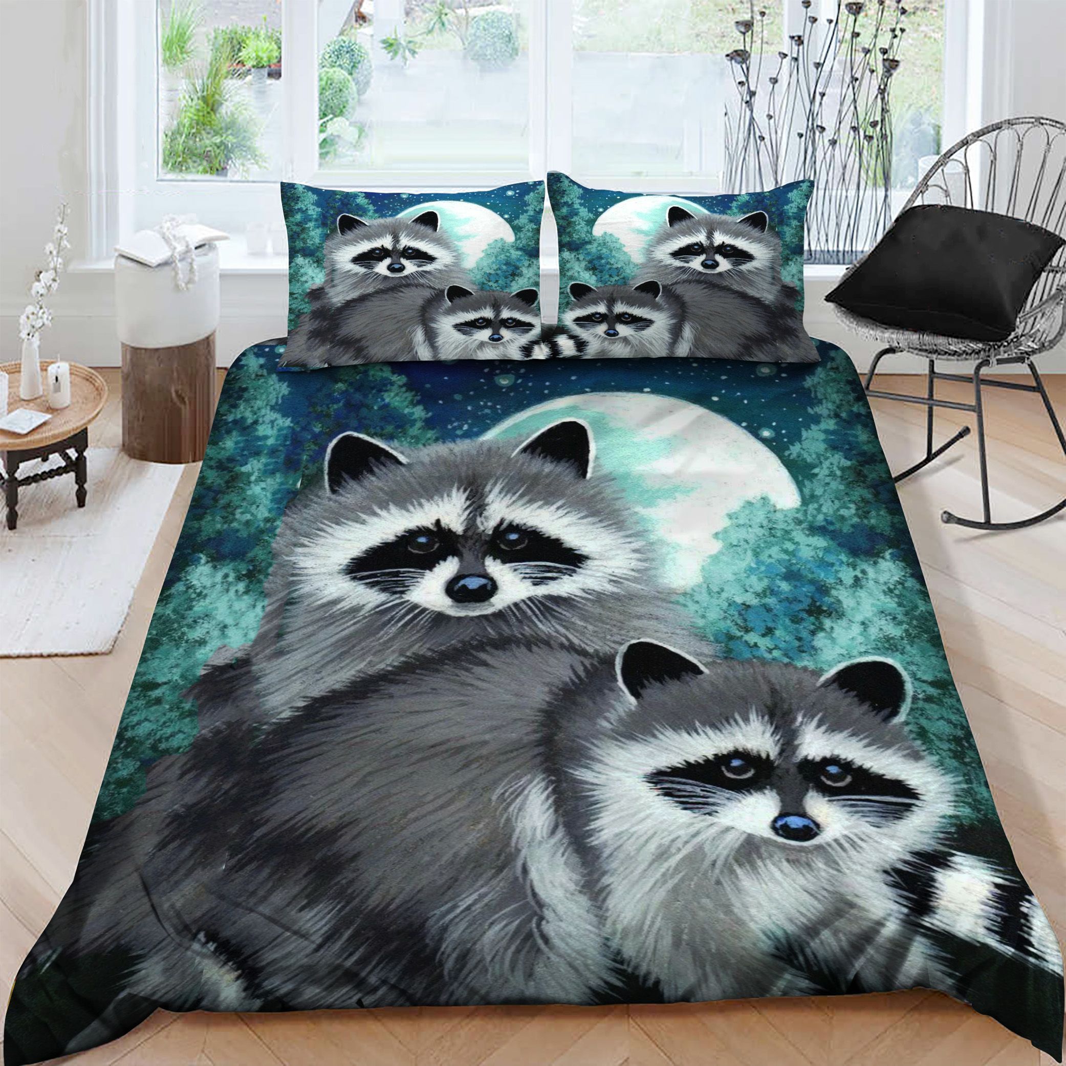 Raccoon Bedding Set