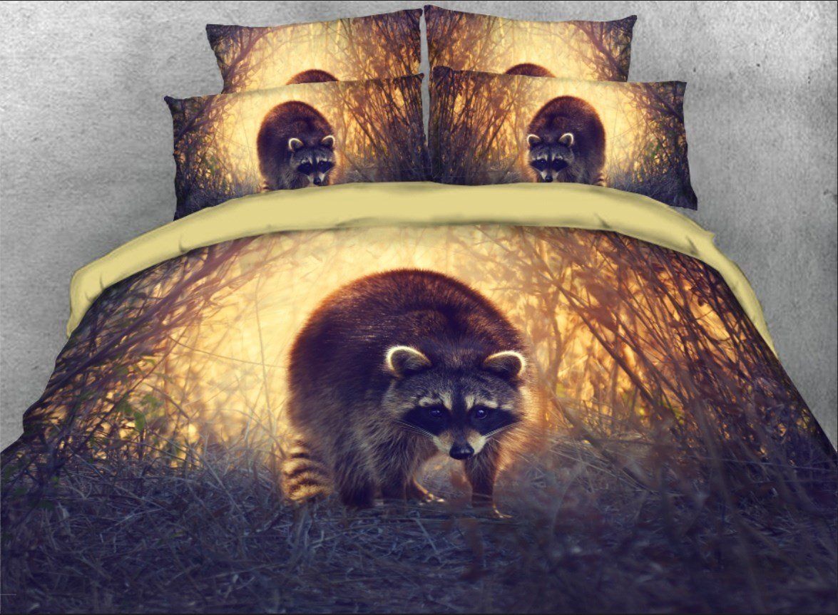 Raccoon Bedding Set