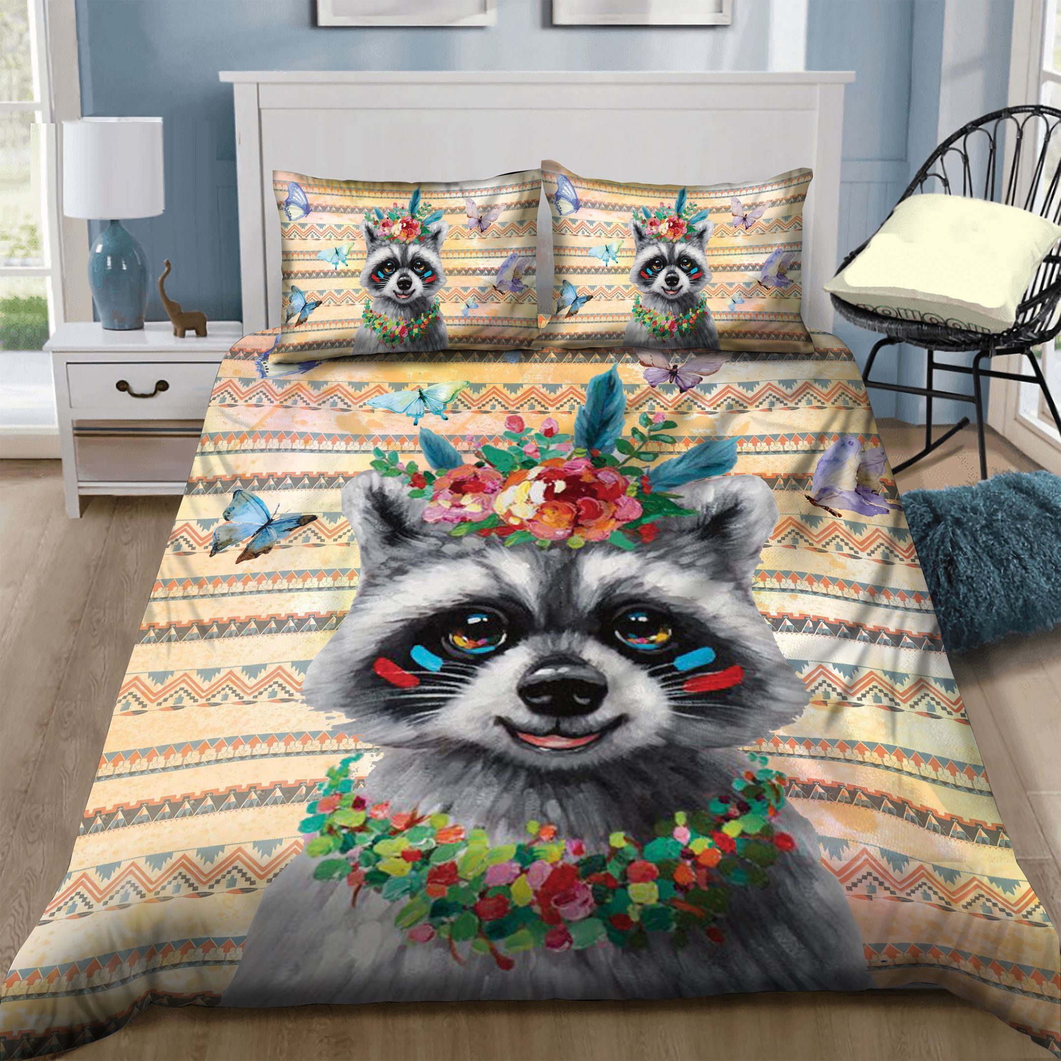 Raccoon Bedding Set