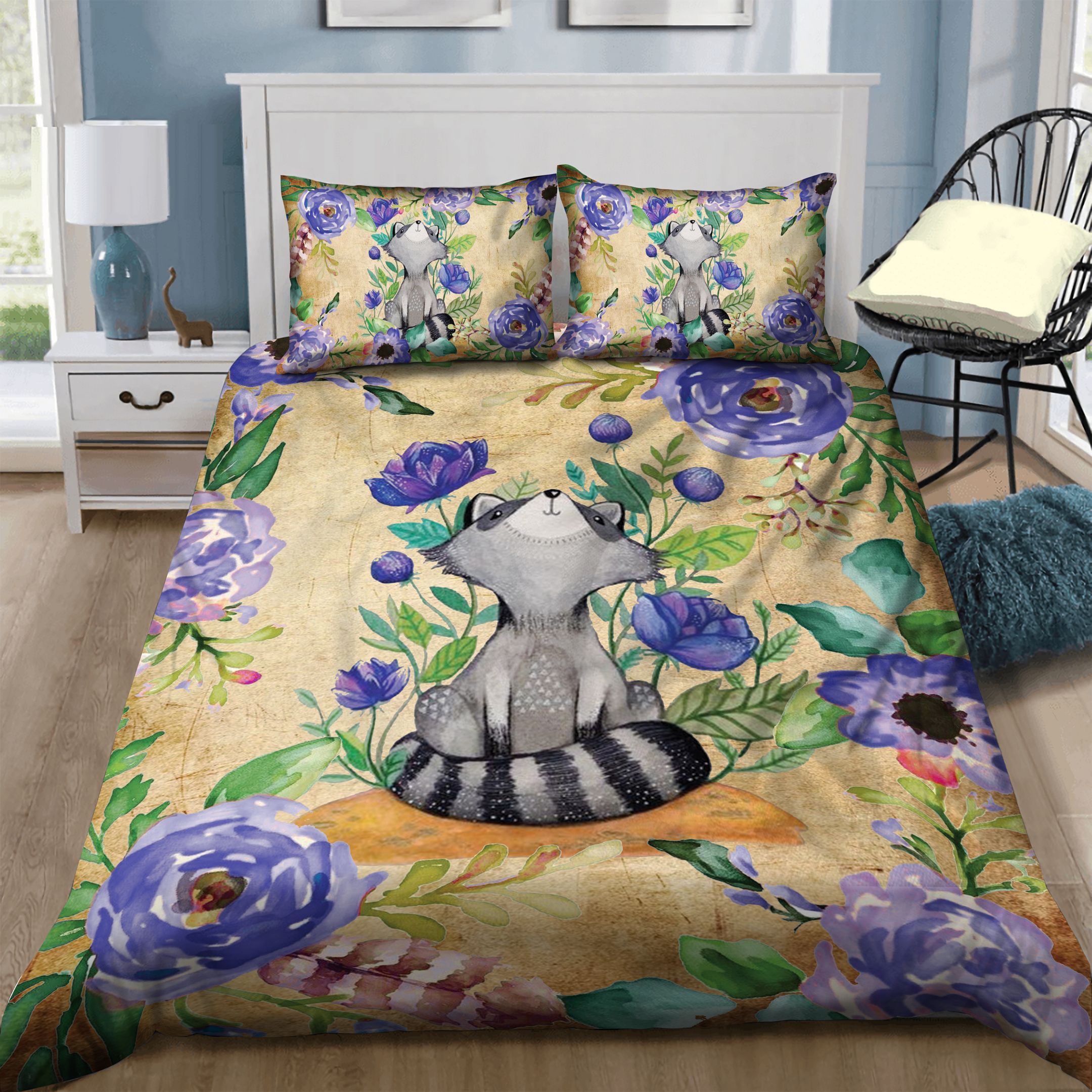 Raccoon Bedding Set