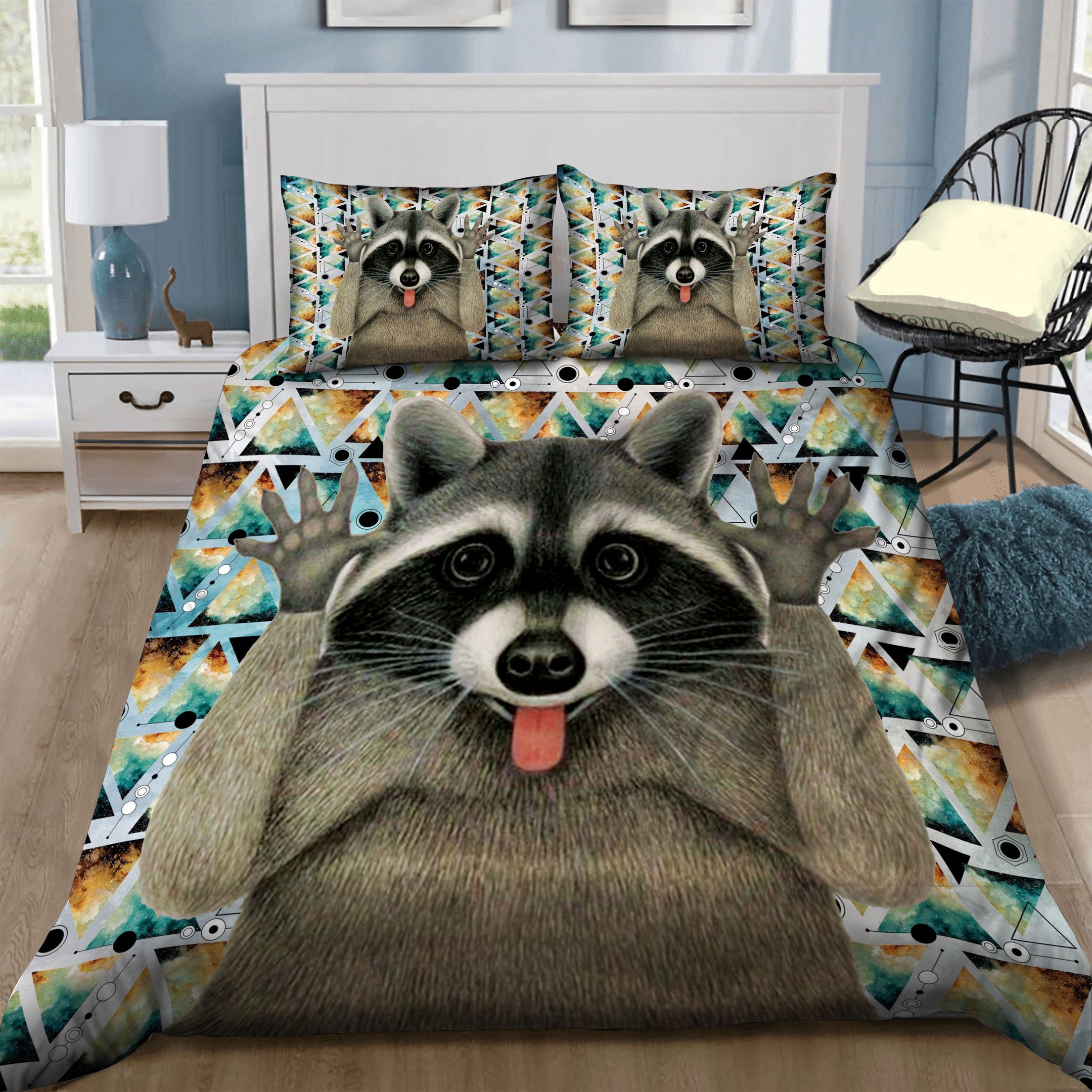 Raccoon Bedding Set
