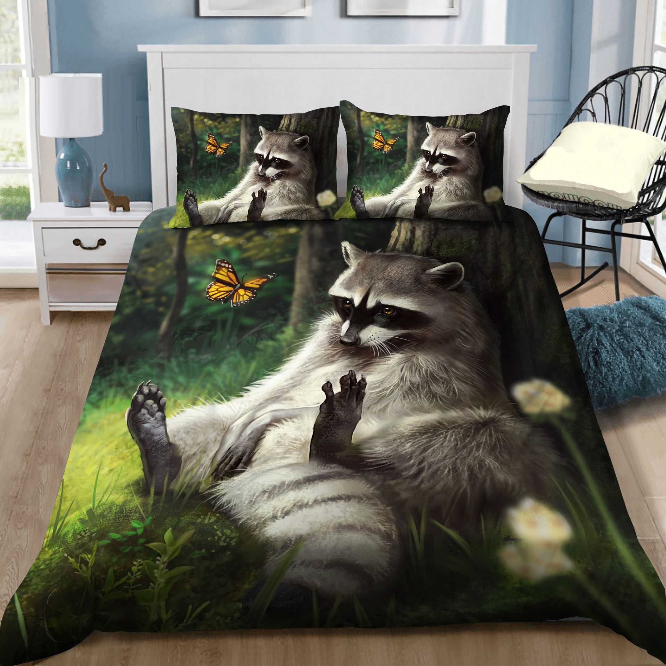 Raccoon Bedding Set