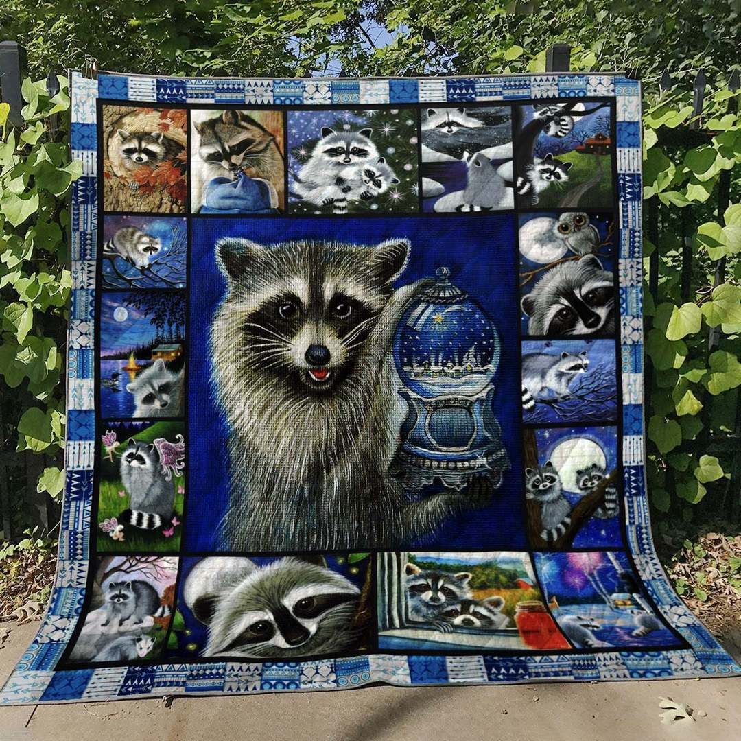 Raccoon BL140622 Quilt Blanket