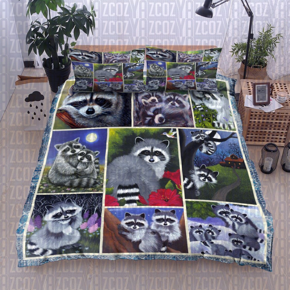 Raccoon Bedding Set