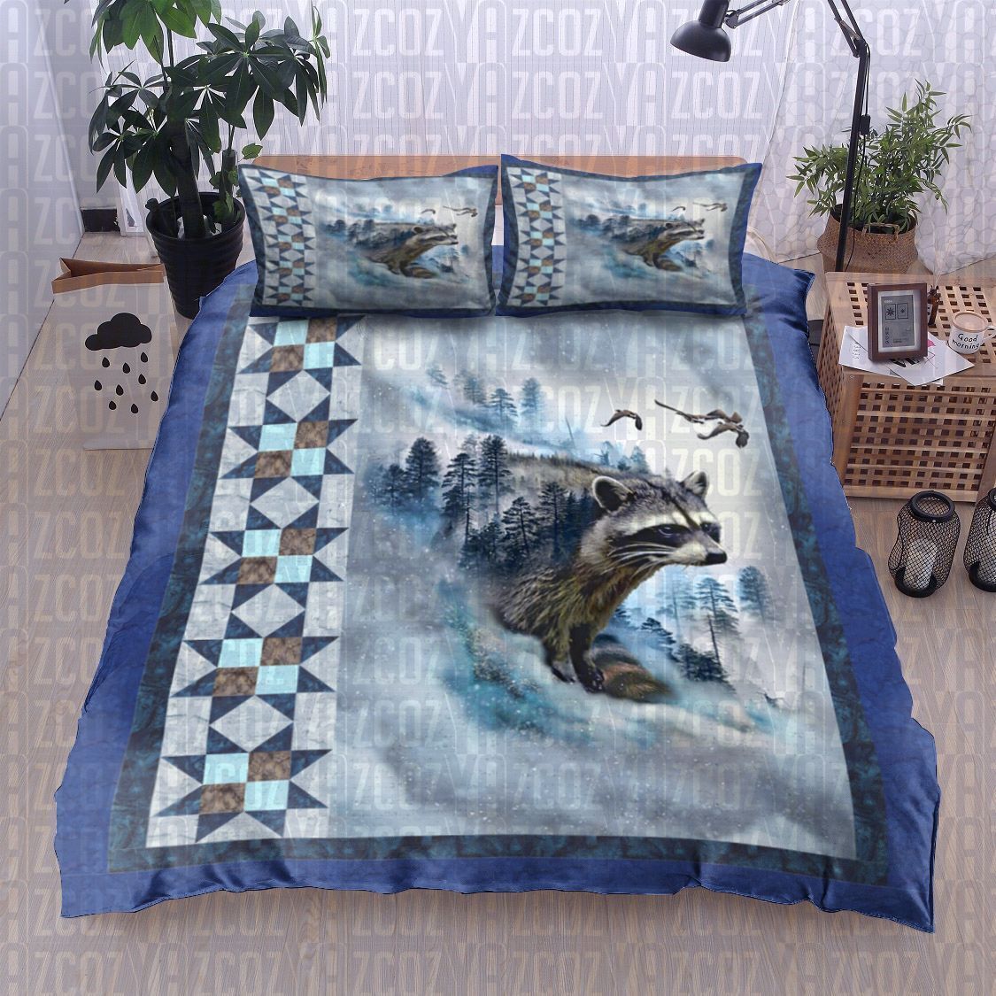 Raccoon Bedding Set