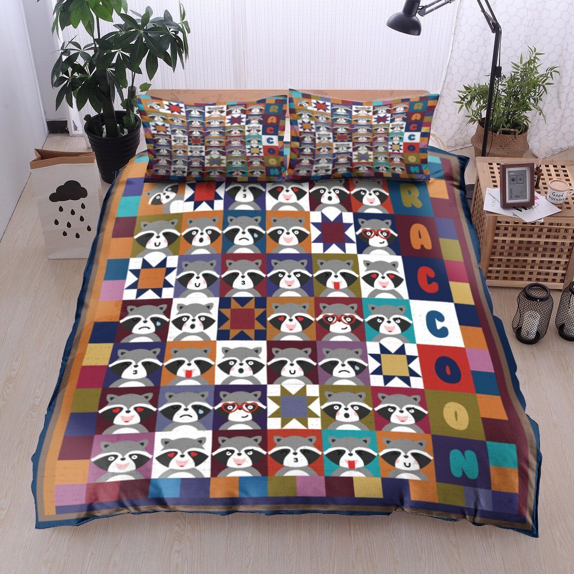 Raccoon Bedding Set
