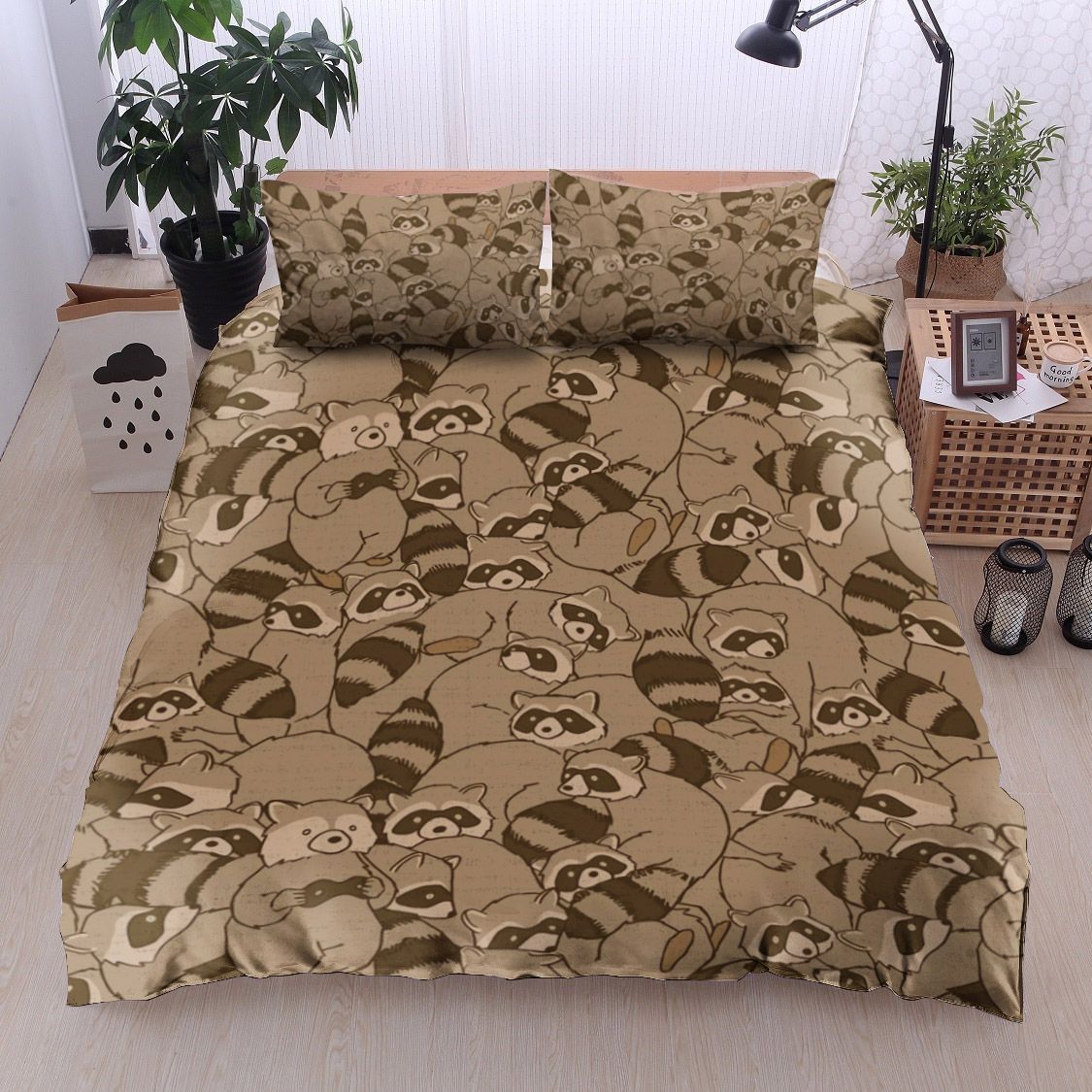Raccoon Bedding Set