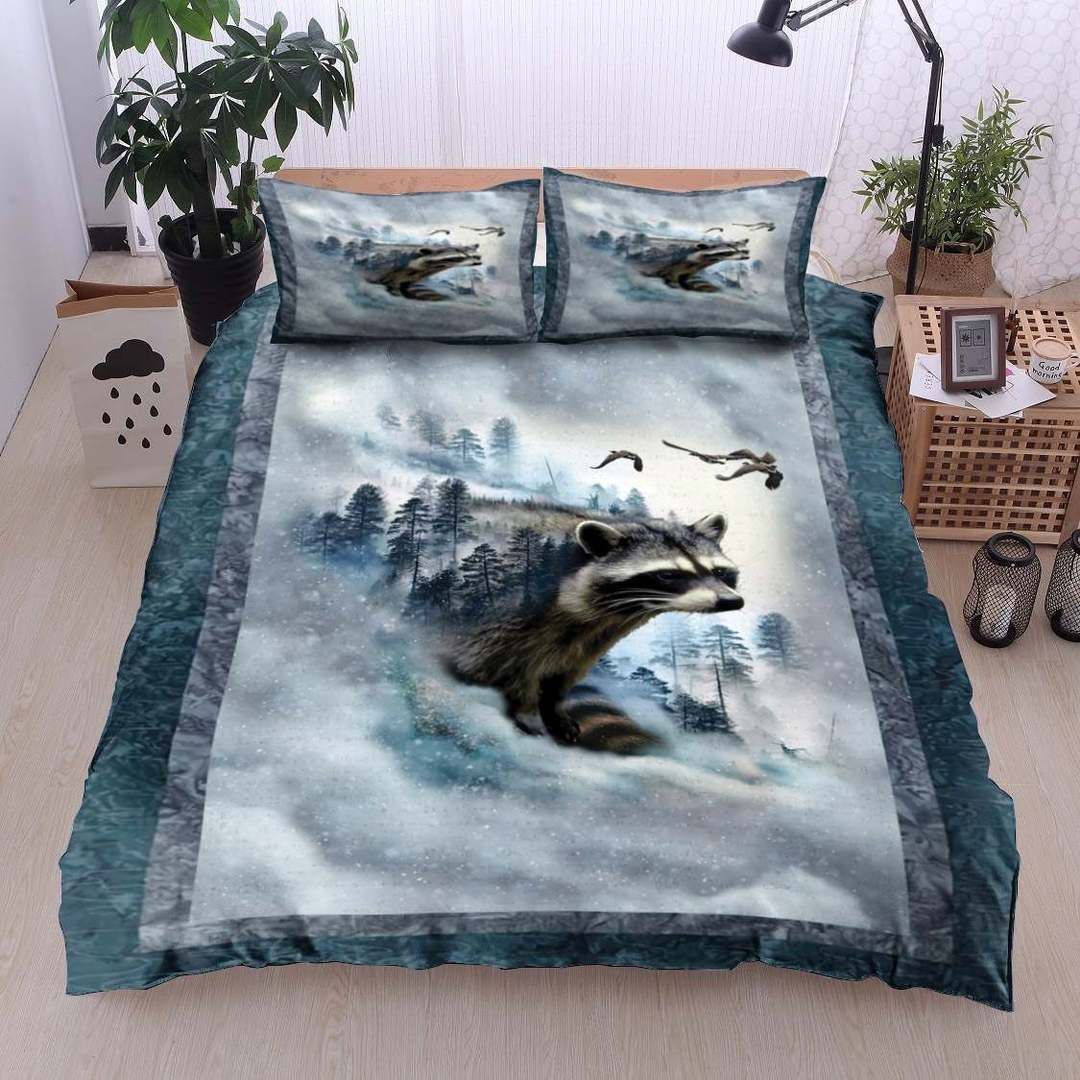 Raccoon Bedding Set