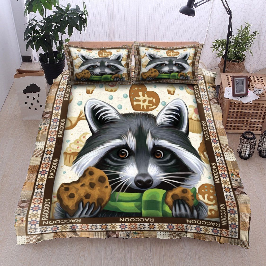Raccoon Bedding Set
